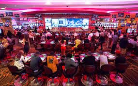 Aplikasi aman toto di layar perangkat Android menampilkan menu sportsbook, live dealer, dan slot